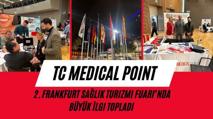 TC Medical Point, 2. Frankfurt Sağlık Turizmi Fuarı’nda Büyük İlgi Topladı